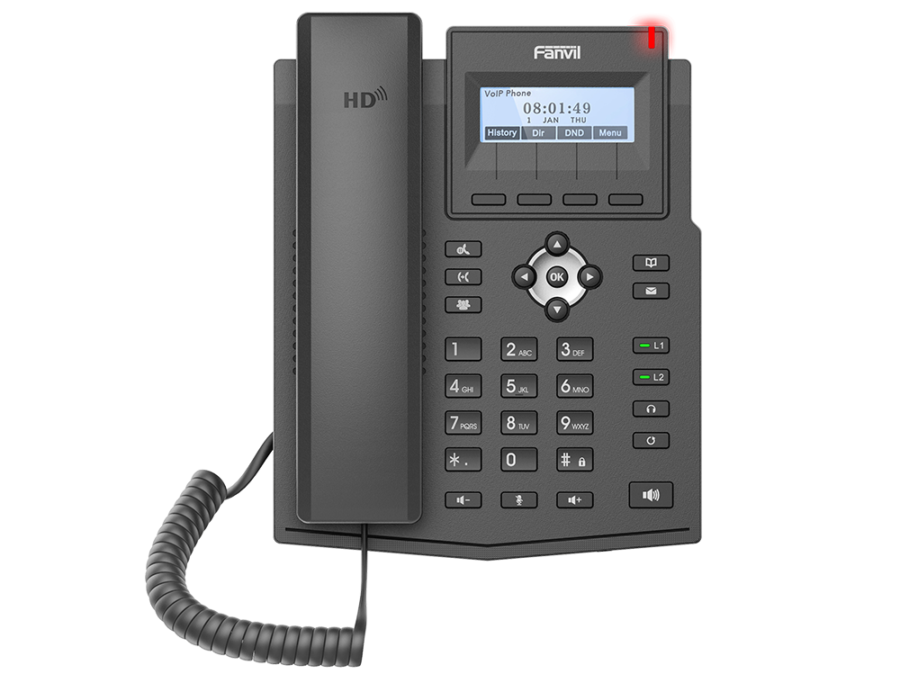 تلفن تحت شبکه (ویپ) فنویل (Fanvil–X1SG IP Phone)