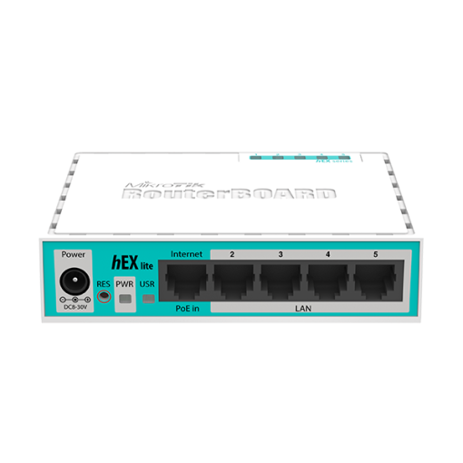 روتر ۵ پورت ۱۰/۱۰۰ میکروتیک (MikroTik–RB750r2 Router) - تصویر 2