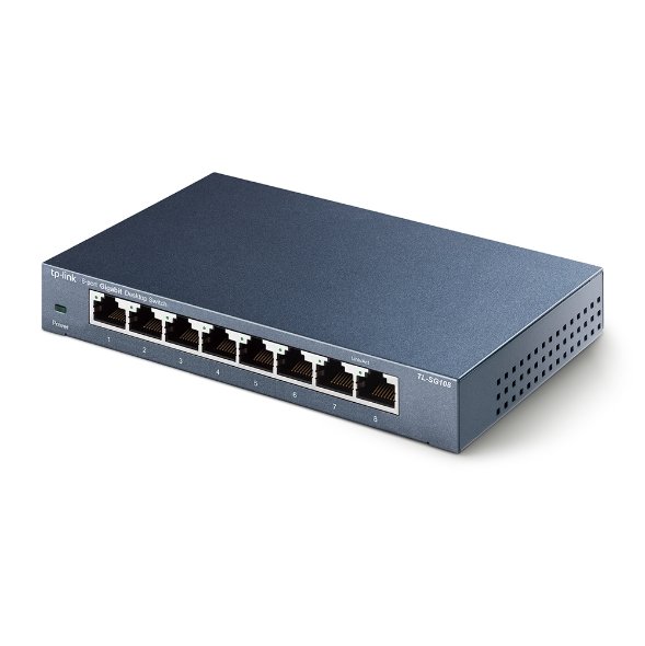 سوئیچ ۸ پورت گیگابیت تی پی لینک (TP-Link–TL-SG108 8-Port) - تصویر 2